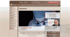 Desktop Screenshot of hajbeultetes.hu